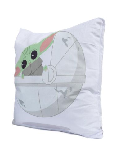 Star Wars: The Mandalorian Grogu Velvet Feel Cushion-TM-05840