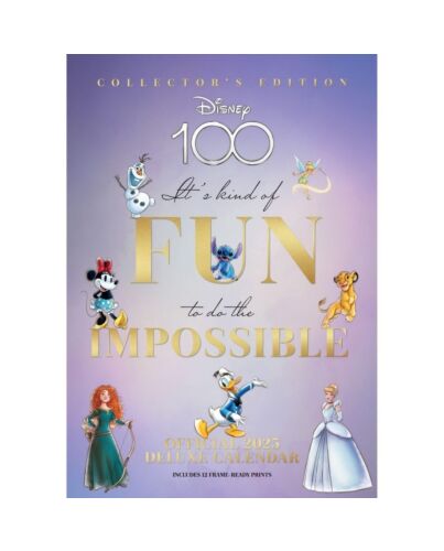 Disney Deluxe Calendar 2025-TM-05886