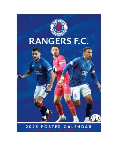 Rangers FC A3 Calendar 2025-TM-04907
