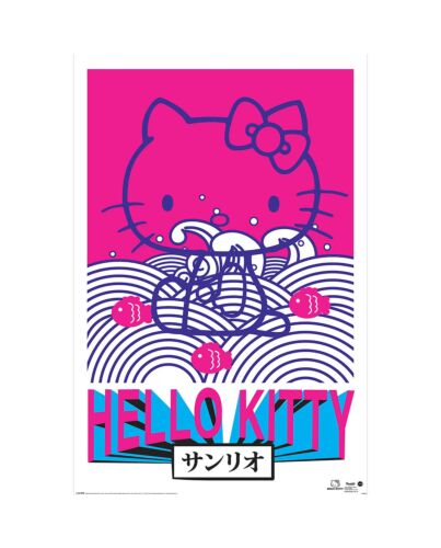 Hello Kitty Tokyo Rebel Poster 208-TM-05712