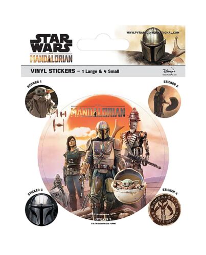 Star Wars: The Mandalorian Legacy Stickers-TM-06020