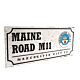Manchester City FC Retro Street Sign