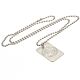 Celtic FC Silver Plated Dog Tag & Chain