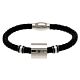 Tottenham Hotspur FC Colour Ring Leather Bracelet