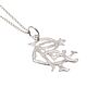 Rangers FC Sterling Silver Pendant & Chain Large