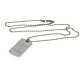 Liverpool FC Engraved Crest Dog Tag & Chain