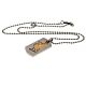 Liverpool FC Bi Colour Cut Out Dog Tag & Chain
