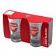 Arsenal FC 2pk Shot Glass Set