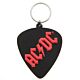 AC/DC PVC Keyring