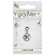 Harry Potter Silver Plated 9 & 3 Quarters Charm