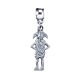 Harry Potter Silver Plated Dobby House Elf Charm