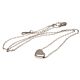 Arsenal FC Stainless Steel Heart Necklace
