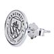 Manchester City FC Sterling Silver Stud Earring