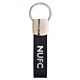 Newcastle United FC Leather Strap Keyring
