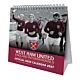 West Ham United FC Desktop Calendar 2027