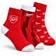 Arsenal FC 3pk Adults Fashion Socks 7-11