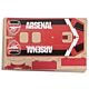 Arsenal FC 3D Wooden Team Bus Puzzle