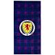 Scottish FA Tartan Towel