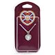 Hearts FC Silver Plated Pendant & Chain