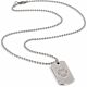 Hearts FC Engraved Dog Tag & Chain