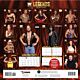 WWE Legends Square Calendar 2027