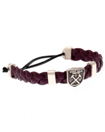 West Ham United FC PU Slider Bracelet-162520