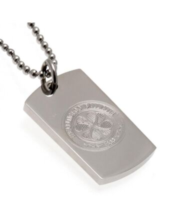 Celtic FC Engraved Dog Tag & Chain-15390