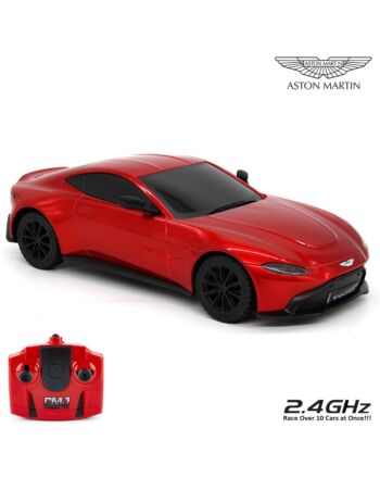 Aston Martin Vantage Radio Controlled Car 1:24 Scale Red-177943