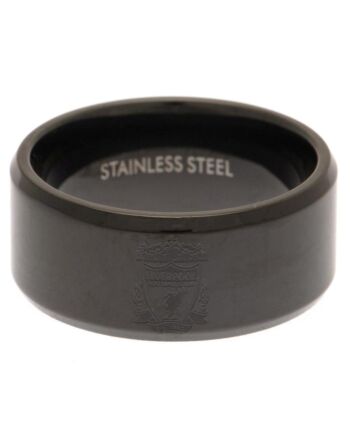 Liverpool FC Black IP Ring Large-188338