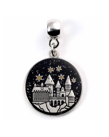 Harry Potter Silver Plated Hogwarts Castle Charm-TM-00073