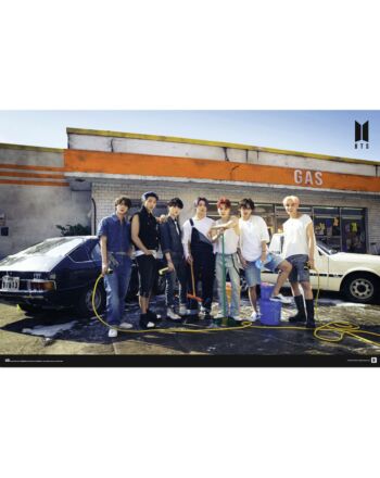 BTS Poster Gas Station 136-TM-00653