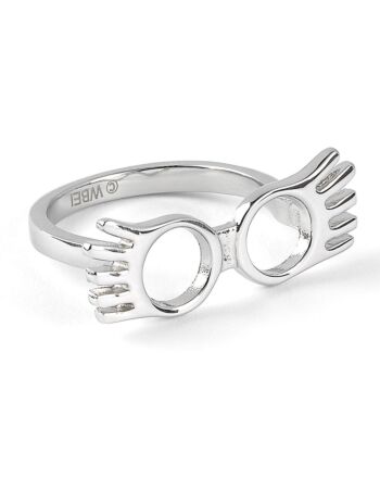 Harry Potter Stainless Steel Ring Luna Glasses Large-TM-00964