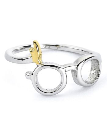 Harry Potter Stainless Steel Ring Harry Glasses Large-TM-00967