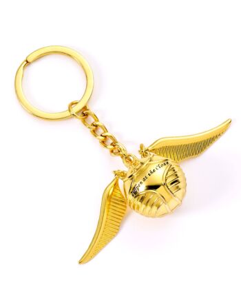 Harry Potter 3D Metal Keyring Golden Snitch-TM-00971