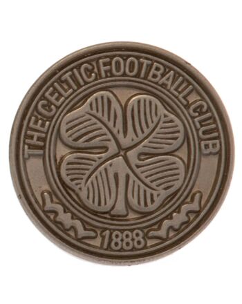 Celtic FC Antique Silver Crest Badge-TM-01966