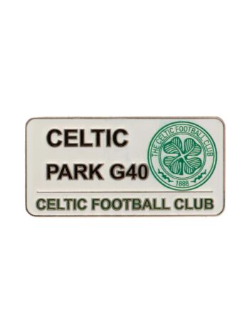 Celtic FC Street Sign Badge-TM-01968