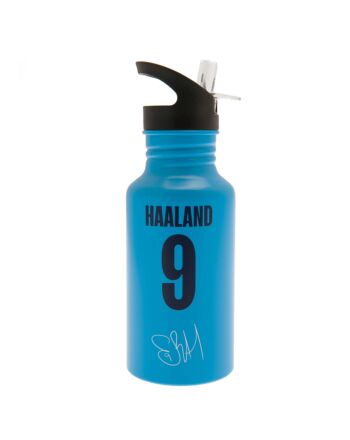 Manchester City FC Aluminium Drinks Bottle Haaland-TM-02033