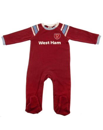 West Ham United FC Sleepsuit 9-12 Mths ST-TM-02108