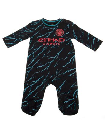 Manchester City FC Sleepsuit 0/3 mths LT-TM-02411