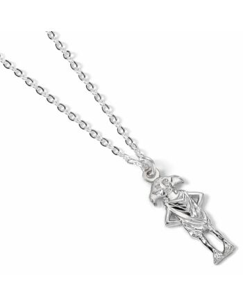Harry Potter Silver Plated Necklace Dobby House Elf-TM-02843