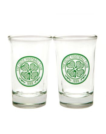 Celtic FC 2pk Shot Glass Set-TM-02915