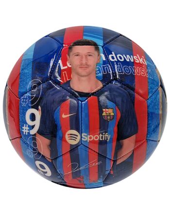 FC Barcelona Lewandowski Photo Football-TM-02971