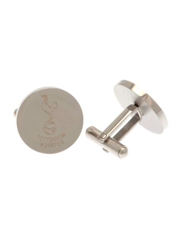 Tottenham Hotspur FC Stainless Steel Round Cufflinks-TM-03463