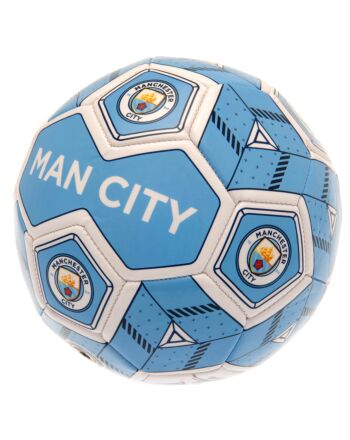 Manchester City FC Hex Size 3 Football-TM-00568
