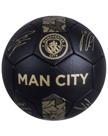 Manchester City FC Sig Gold Phantom Football-TM-00576