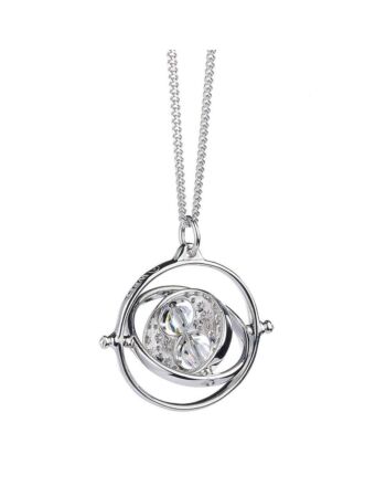 Harry Potter Sterling Silver Crystal Necklace Time Turner-169971