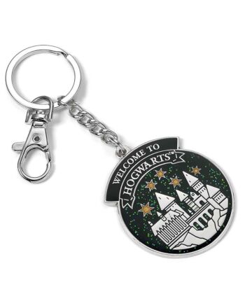 Harry Potter Charm Keyring Hogwarts Castle-TM-04299
