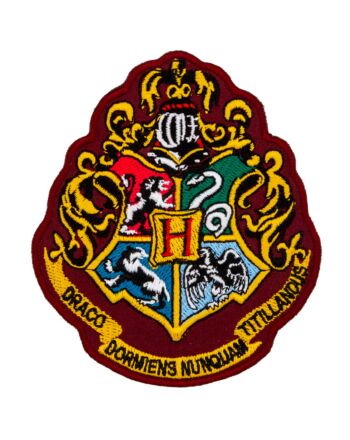 Harry Potter Iron-On Patch Hogwarts Crest-TM-04200