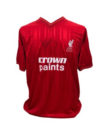 Liverpool FC 1986 Dalglish Signed Shirt-TM-04648