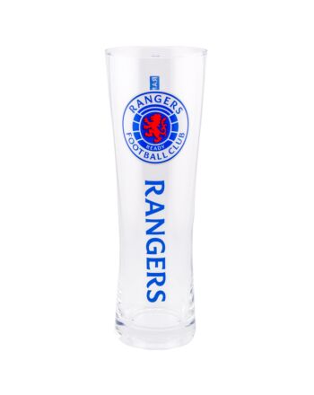 Rangers FC Tall Beer Glass-TM-04965